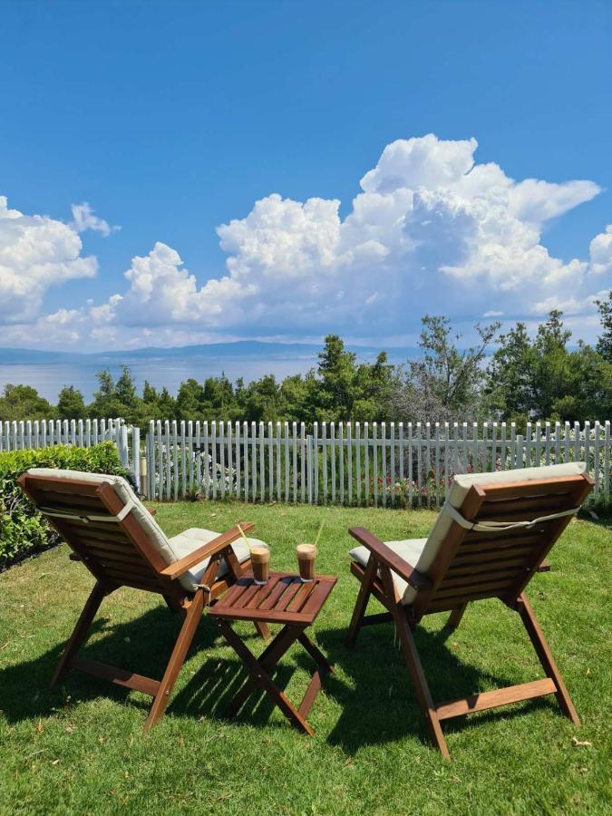 Janis Seaview Villa Неа-Фокеа Екстер'єр фото